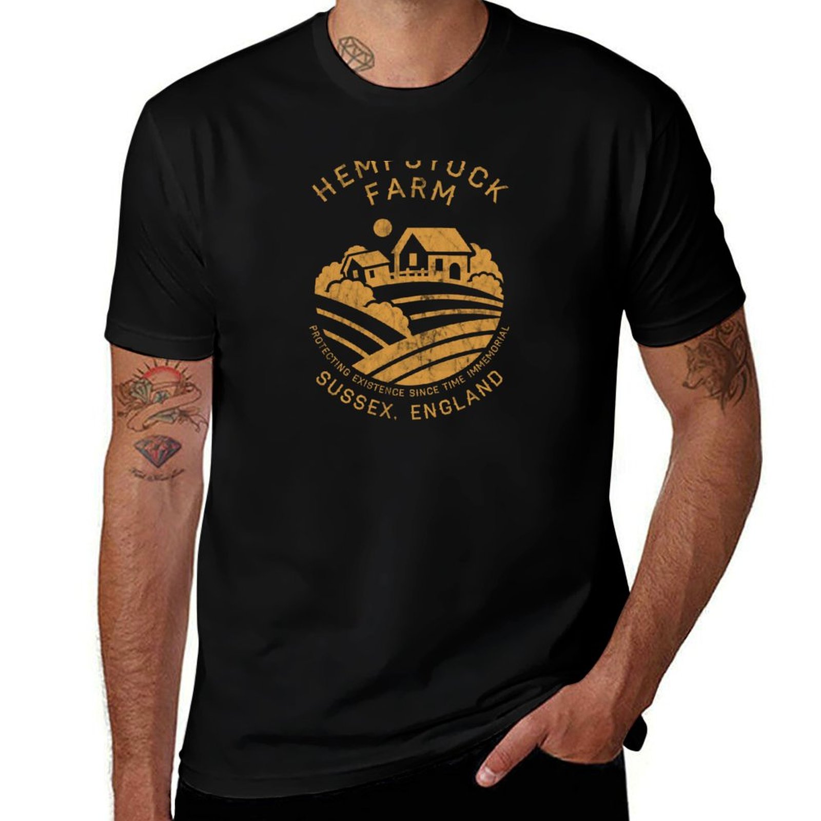T-shirt Hempstock Farm, coupe  - Urban Farming In China avis et prix