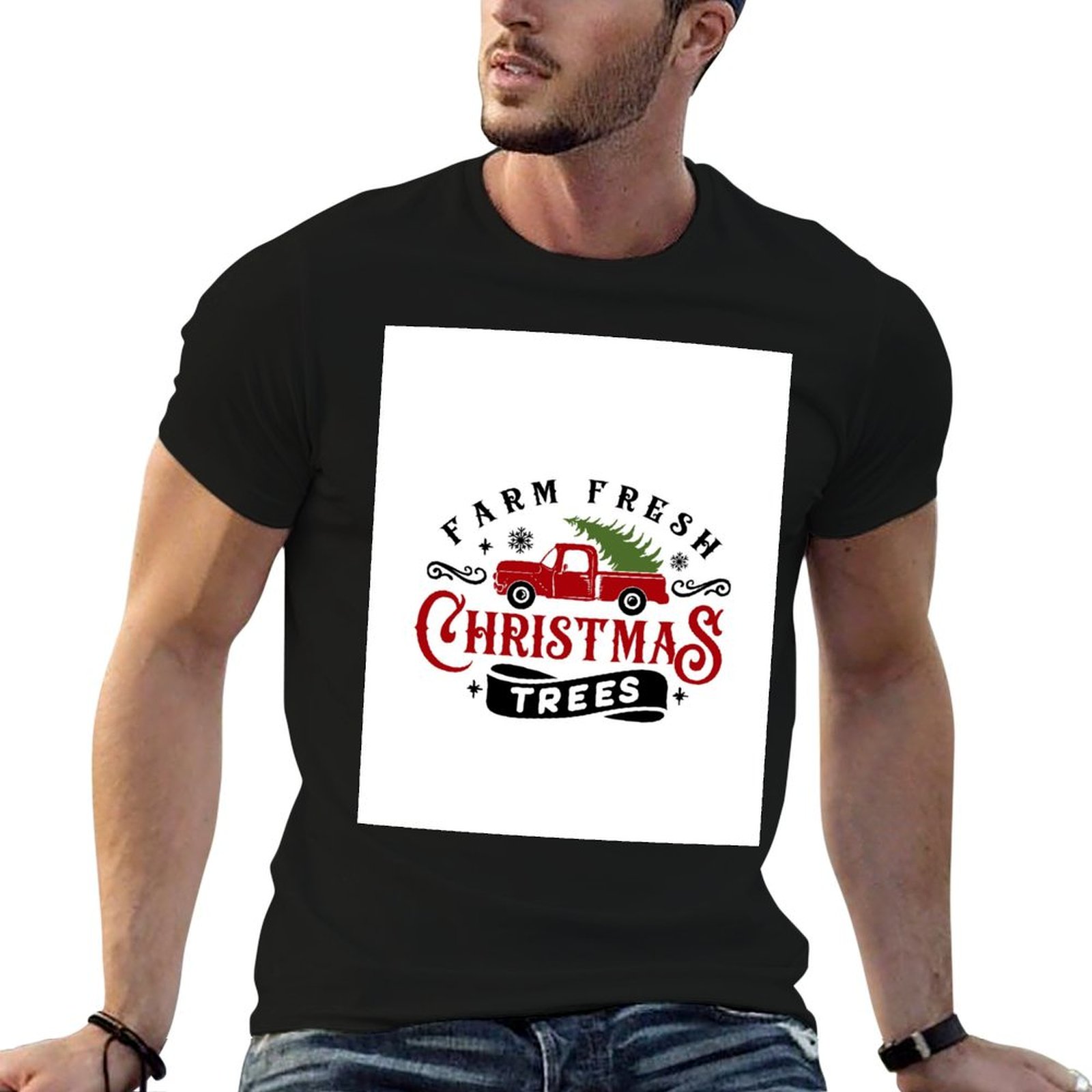 T-shirt Farm Fresh Christmas T - Urban Farming In China avis et prix