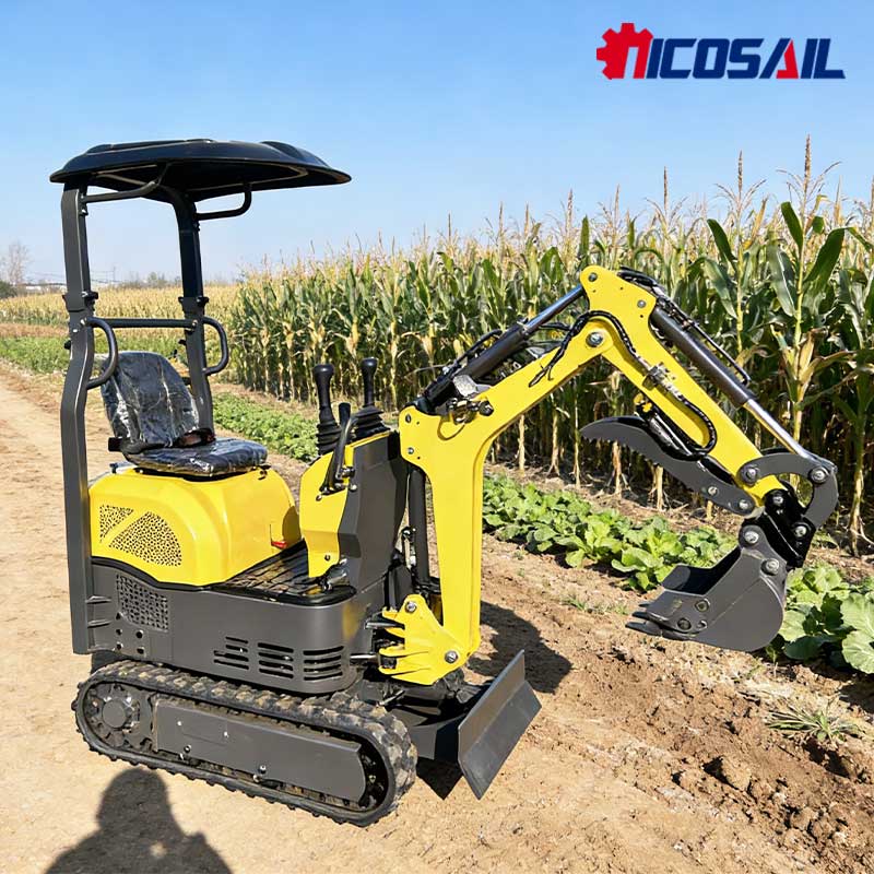 Mini-excavatrice compacte 1t m - Urban Farming In China avis et prix